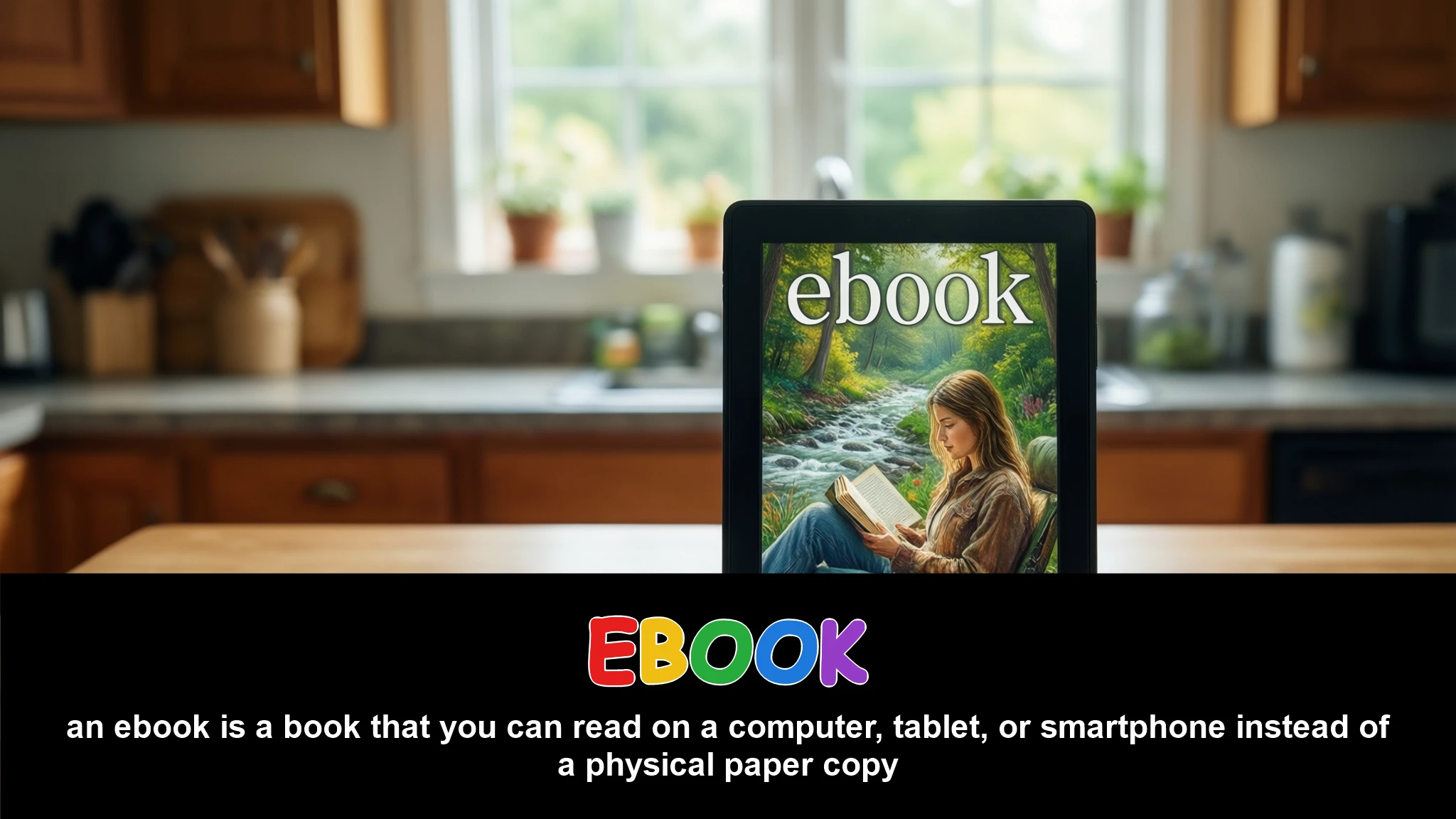 English Illustration for ebook